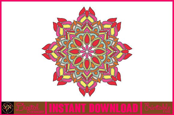 Download Mandala 3D Layered SVG Cut File-197 - Premium Resources